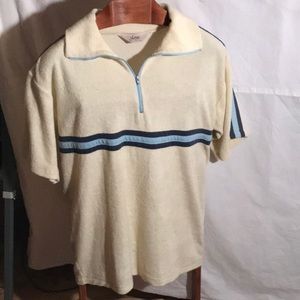 Vintage men’s terry cloth. polo